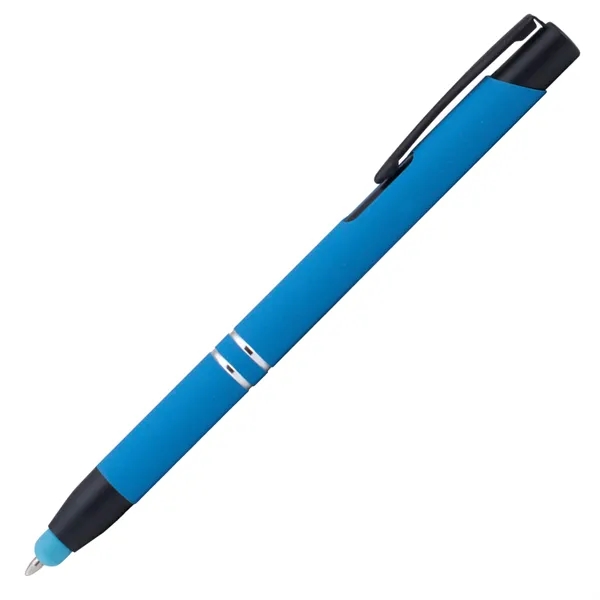 Light Blue color option for Black Trimmed Softy Laser Stylus Pen