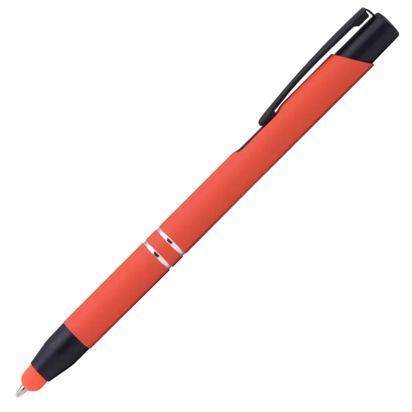 Orange color option for Black Trimmed Softy Laser Stylus Pen
