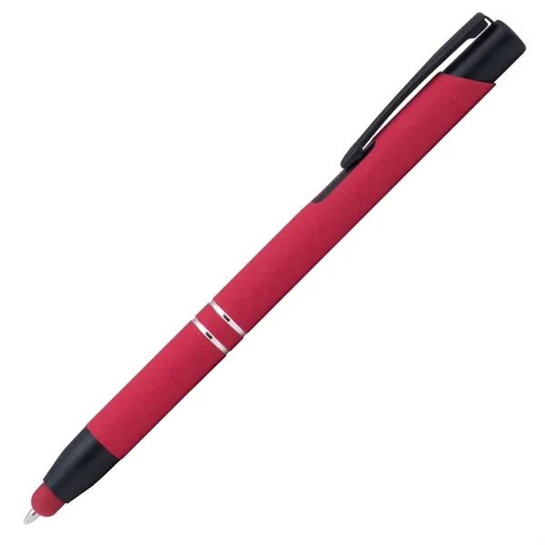 Red color option for Black Trimmed Softy Laser Stylus Pen
