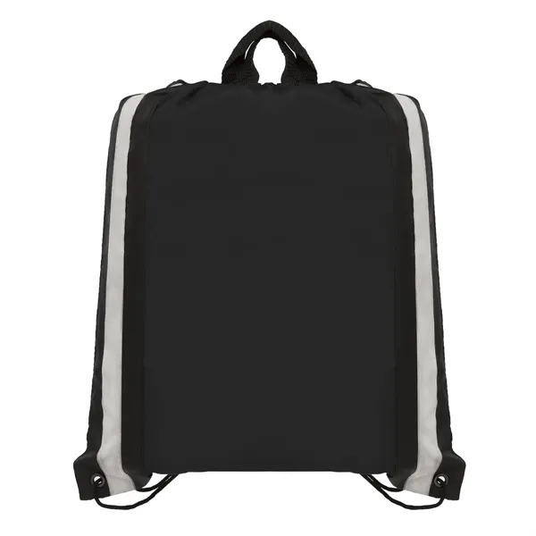 Black color option for Sleek Prevair Drawstring Backpack