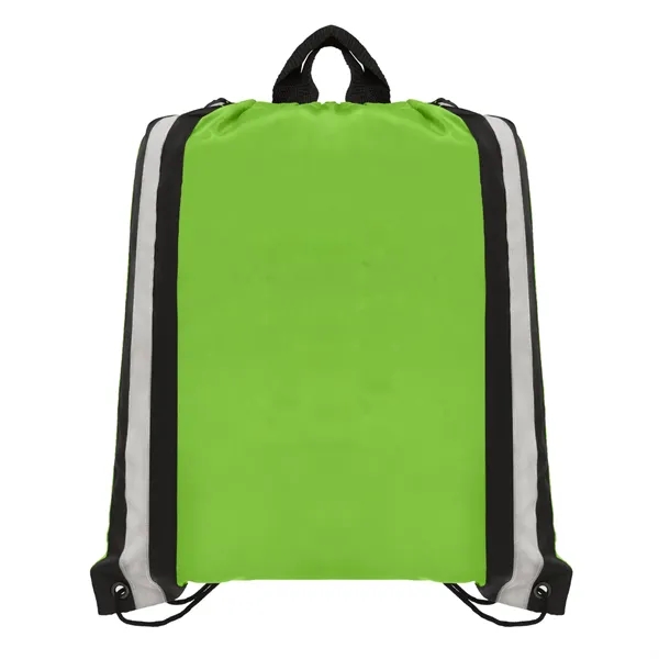 Lime Green color option for Sleek Prevair Drawstring Backpack