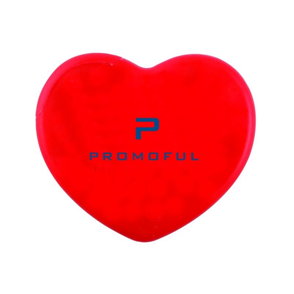 Red color option for Original Heart Mint Business Card