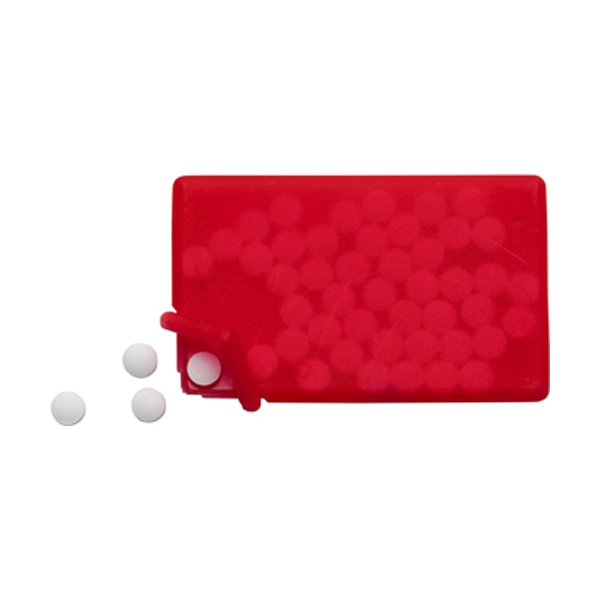 Translucent Red color option for Original Rectangle Mint Business Card