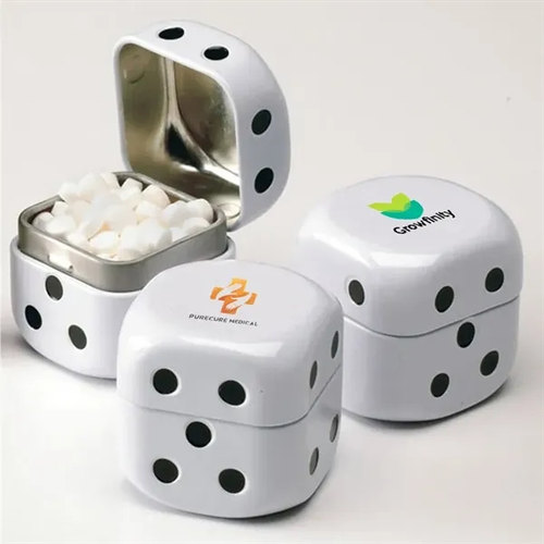 Main photo of Roll The Dice Tin Micro Mints