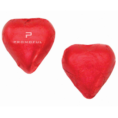 Photo of Decorated Chocolate Foiled Hearts