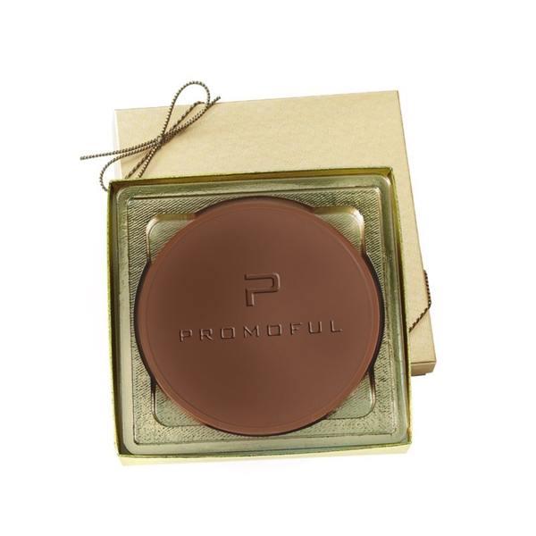 Gold color option for Custom Chocolate Shapes (2 1/2oz.)