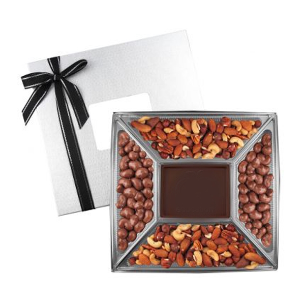 Silver color option for Medium Custom Chocolate Gift Box