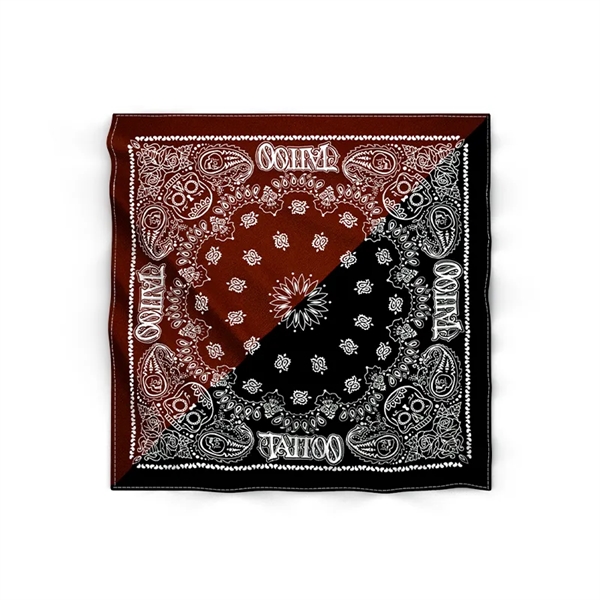 Multi Color color option for Dye Sublimated Bandana (Fast Production) 22x22