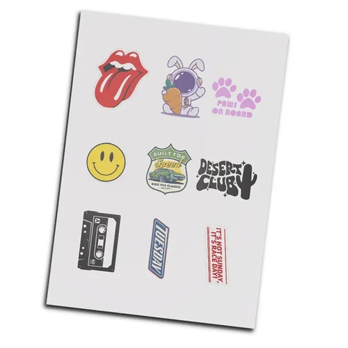Main photo of Custom Sticker Page Gloss