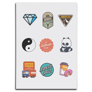 Photo of Custom Clear Vinyl Sticker Pages