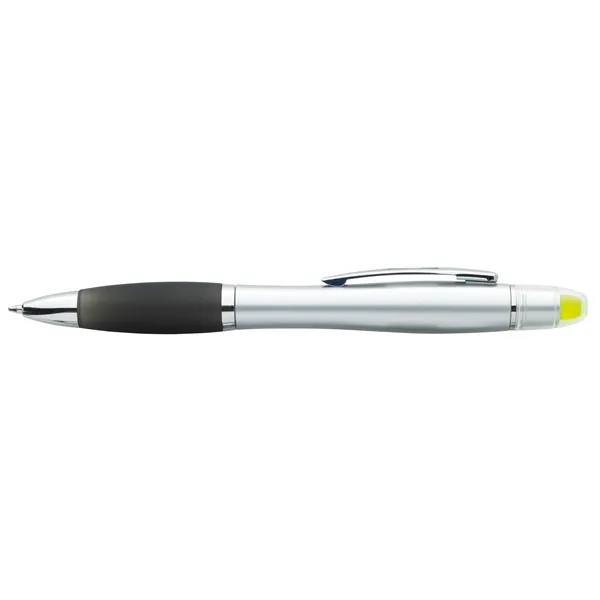 Black/Black Ink color option for Silver Ion Wax Gel Highlighter Pen