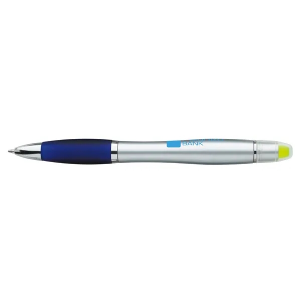 Blue/Blue Ink color option for Silver Ion Wax Gel Highlighter Pen