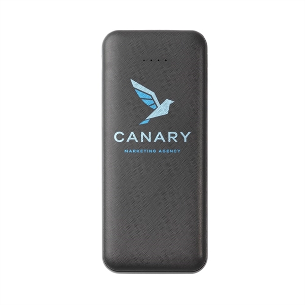 Black color option for Janesville Mega 2.1 Fabric Texture Power Bank