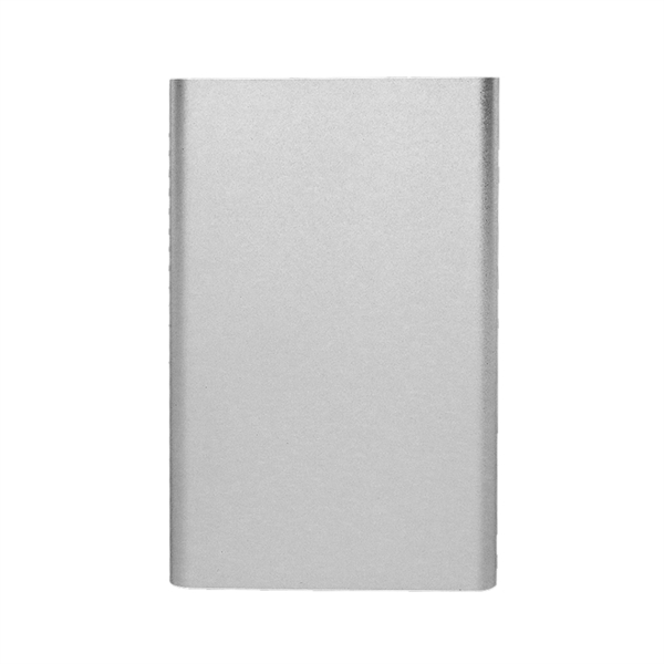 Silver color option for Roseland Stylish Aluminum Slim Power Bank