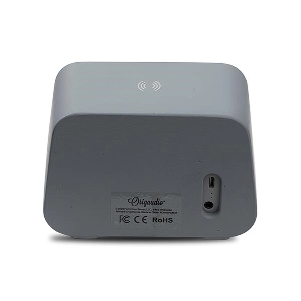 Gray color option for Cab Eco Friendly Speaker And Wireless Charger