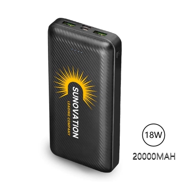 Black color option for O'neill 2.25 W 20000m Ah Power Bank