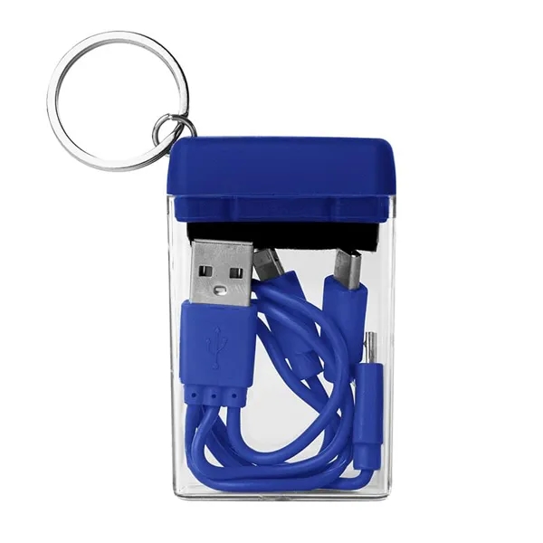 Blue color option for 4 In 1 Charging Cable With Screen Cleaner