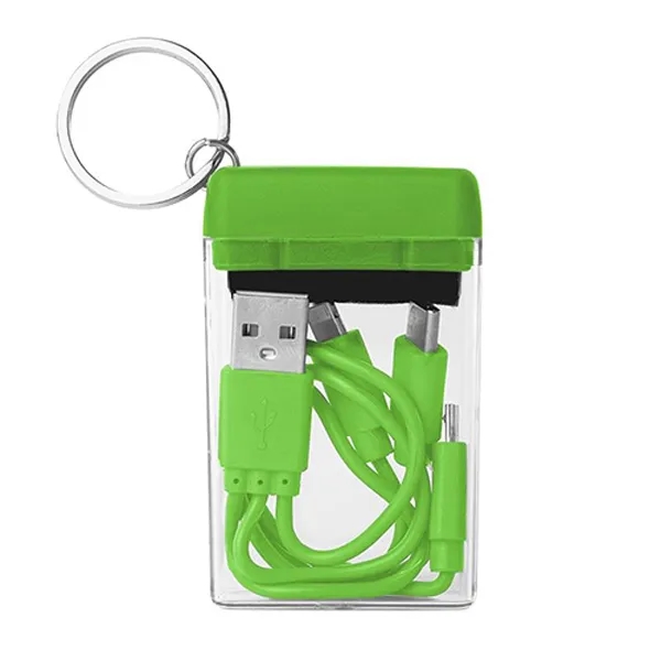Lime Green color option for 4 In 1 Charging Cable With Screen Cleaner