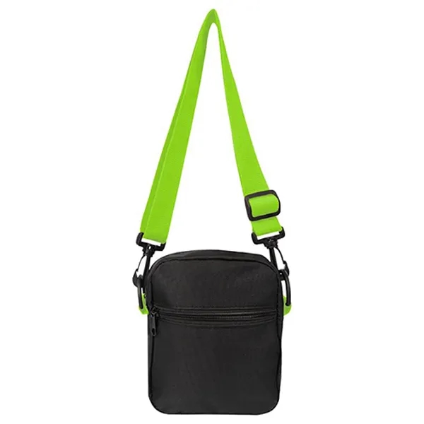 Lime color option for Polyester Sling Bag