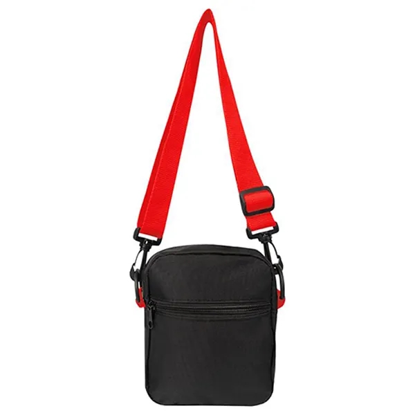 Red color option for Polyester Sling Bag