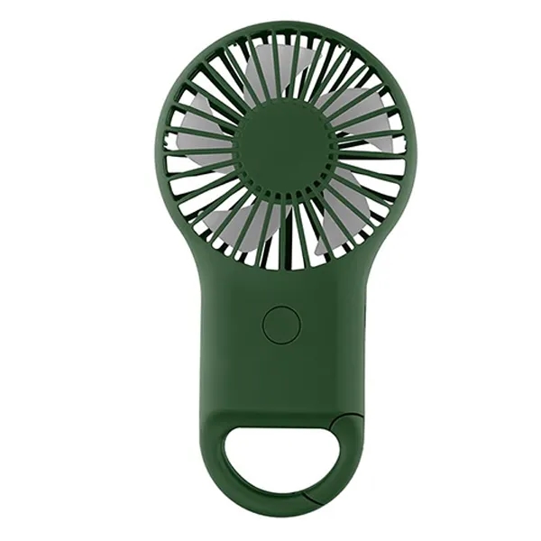 Dark Green color option for Handheld Fan With Carabiner