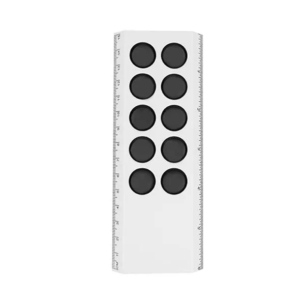 Black color option for 6" Push Pop Ruler