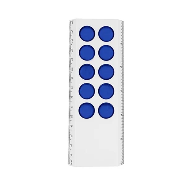 Royal color option for 6" Push Pop Ruler
