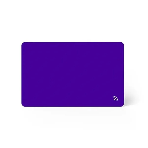 Purple color option for Full Color Pvc Digital Business Card