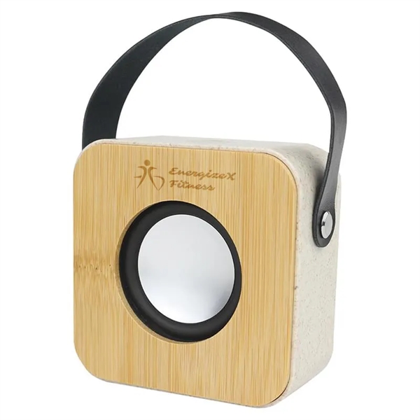 Natural color option for Wireless Bamboo Speaker