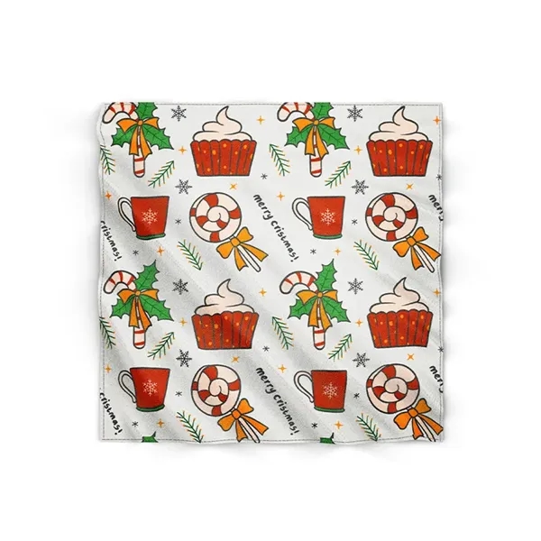 Multi Color color option for Dye Sublimated Bandana (Fast Production) 19x19