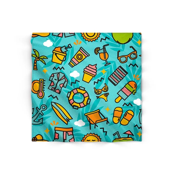 Multi Color color option for Dye Sublimated Bandana (Fast Production) 20x20