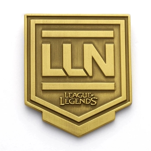 Multi Color color option for Die Struck Lapel Pin   1"