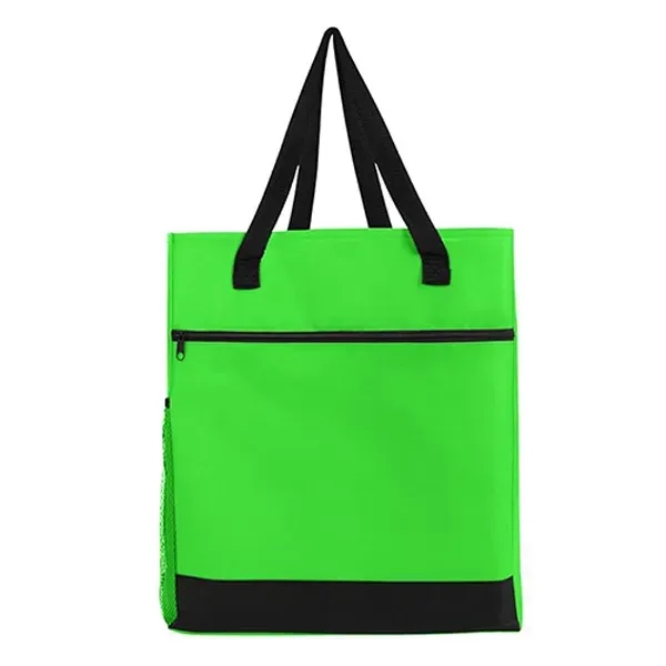 Lime Green color option for Courier Non Woven Tote Bag