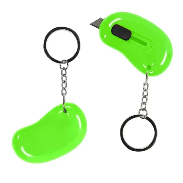 Lime Green color option for Box Cutter Key Ring Blade