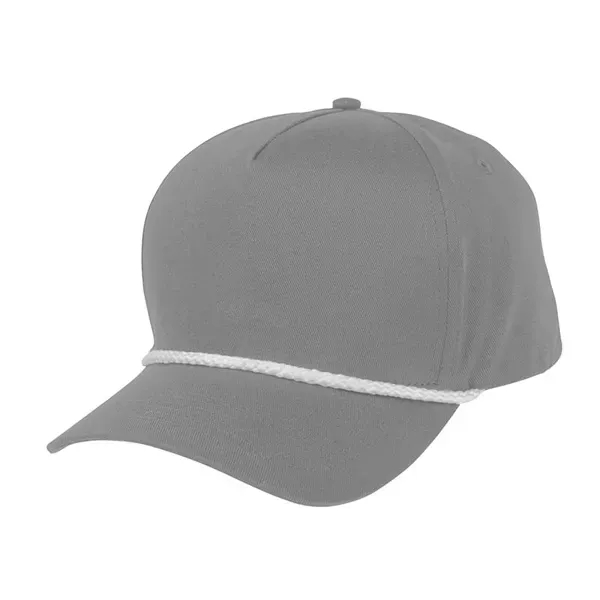 Gray color option for Cotton Twill Rope Cap
