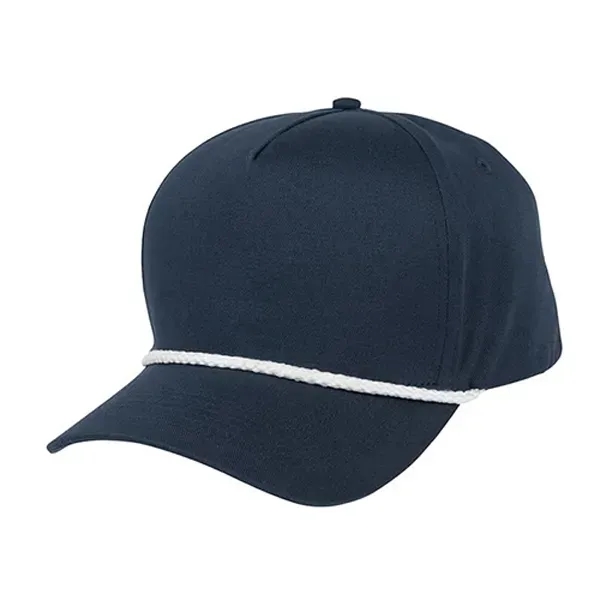 Navy color option for Cotton Twill Rope Cap
