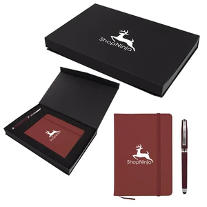 Photo of Velvet Stylus Pen & Journal Gift Set