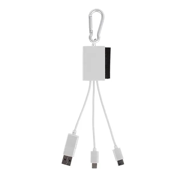 White color option for 5 In 1 Charging Screen Cleaner