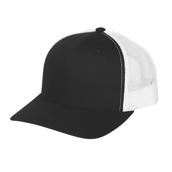 Black-White color option for Yp Classics® 2 Tone Retro Trucker Cap
