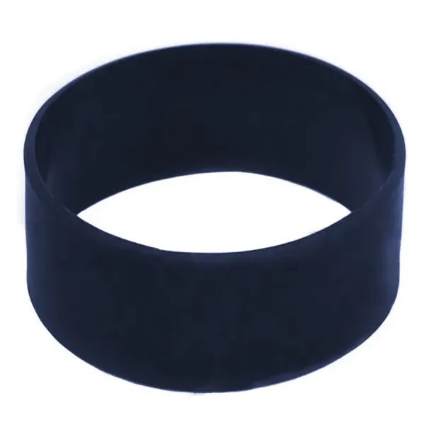 Navy Blue color option for 1" Debossed Silicone Wristbands   5 Business Days