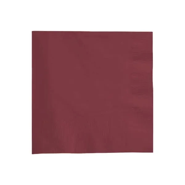 Burgundy color option for Luncheon Napkins