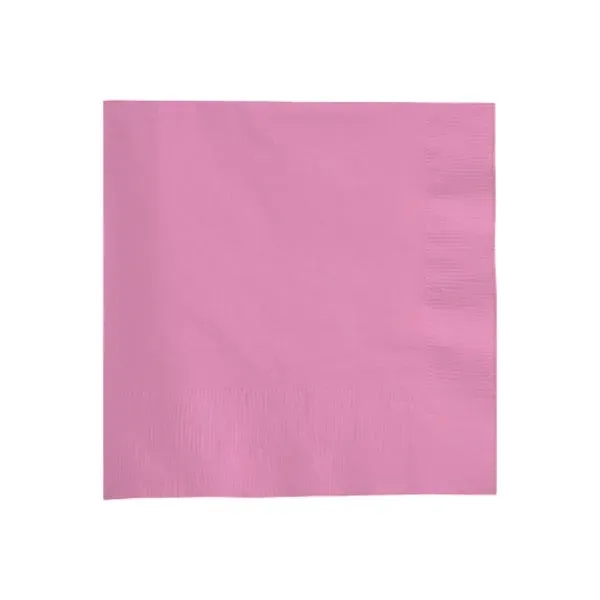 Candy Pink color option for Luncheon Napkins