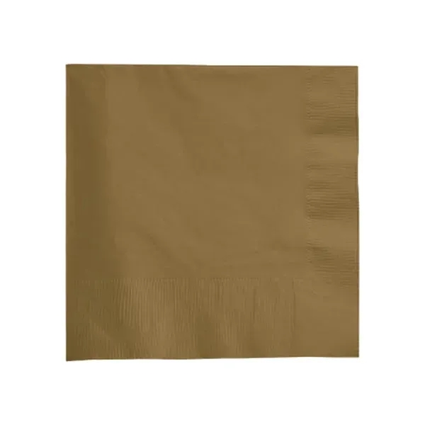 Gold color option for Foil Stamped Luncheon Napkins