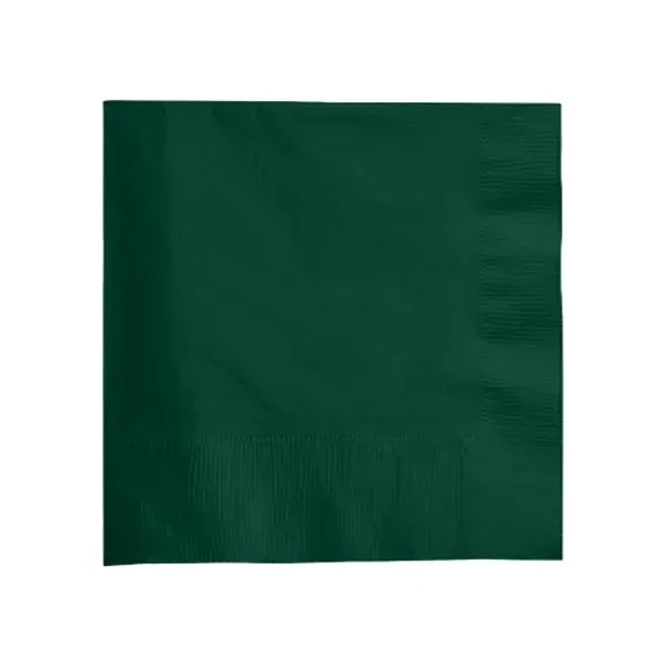 Hunter Green color option for Foil Stamped Luncheon Napkins