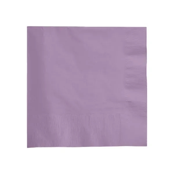 Lavender color option for Foil Stamped Luncheon Napkins