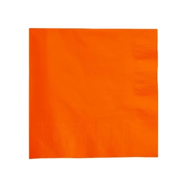 Orange color option for Foil Stamped Luncheon Napkins