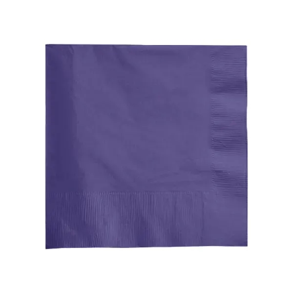 Purple color option for Foil Stamped Luncheon Napkins