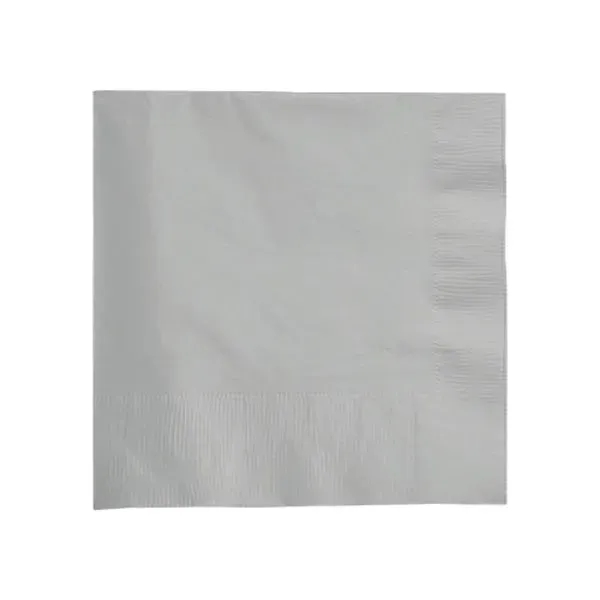 Silver color option for Foil Stamped Luncheon Napkins