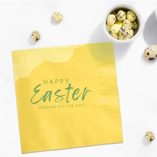 Main photo of Foil Stamped Luncheon Napkins