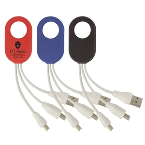 Photo of Multi Charging Cables With Carabiner
